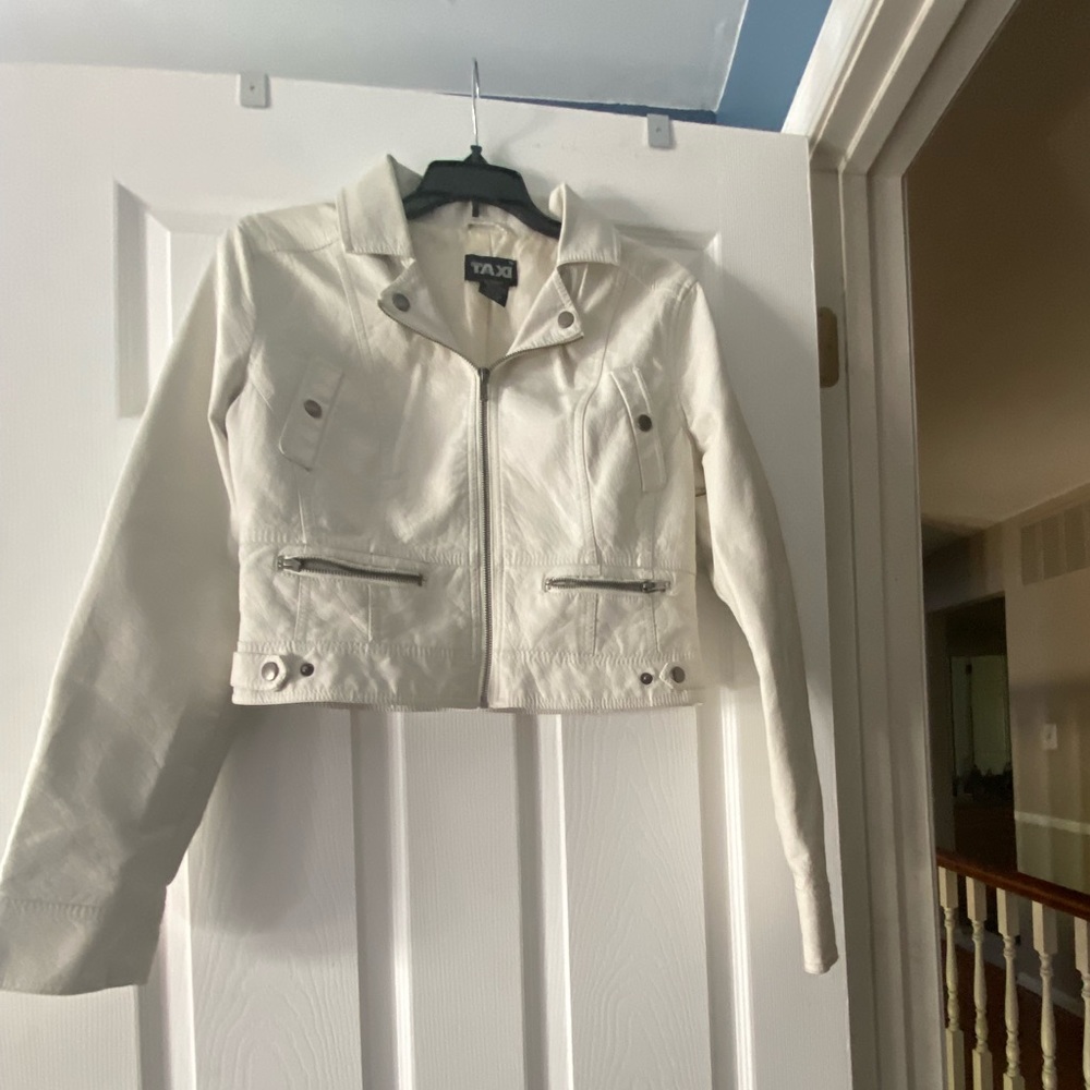 White Leather jacket